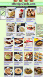 Mobile Screenshot of erecipecards.com